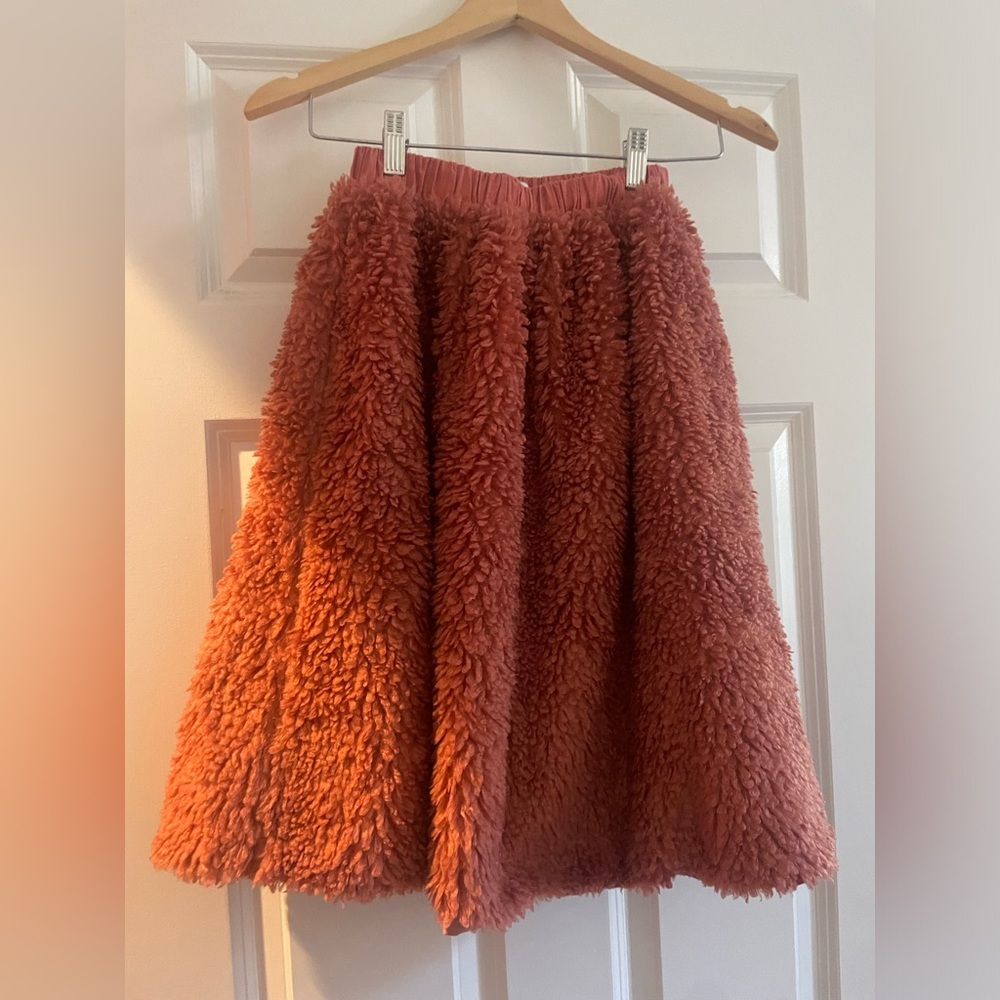 Wolf + Rita Kids Lurdes boucle skirt -10Y
